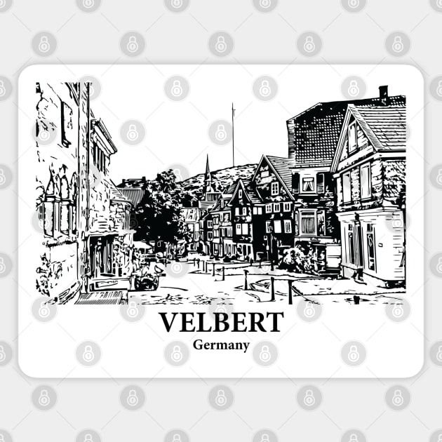Velbert - Germany Magnet by Lakeric